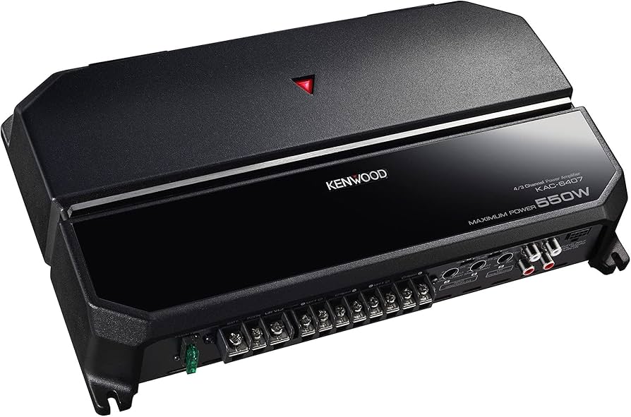 Amazon.com: Kenwood 4/3/2 Channel Full Range Car Amplifier, 550W